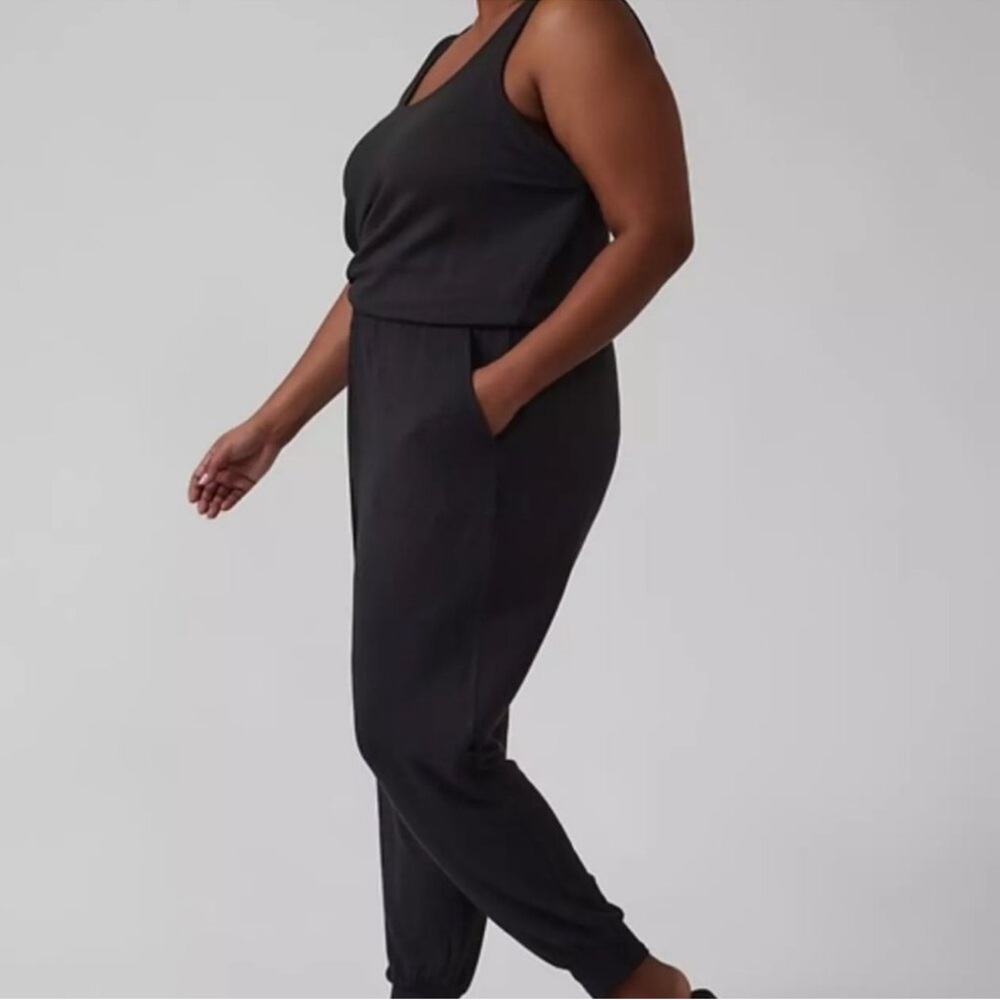 Athleta Charcoal Jumpsuit